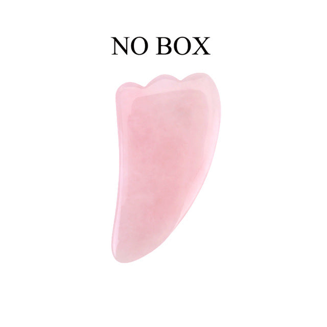 Rose Quartz Roller Slimming Face Massager
