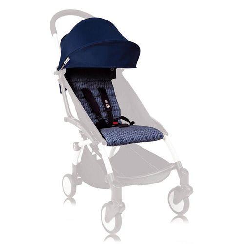 BABYZEN YOYO 6+ Seat Pad and Canopy Only - Air France Navy